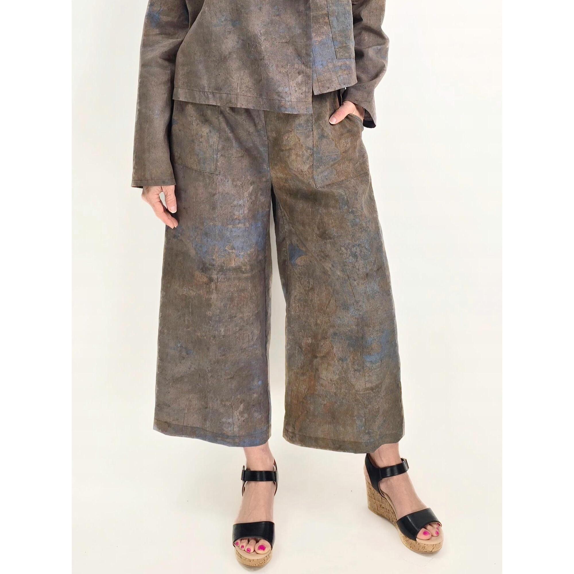 New Chalet Et Ceci Bonnie Wide Leg Pants In Brown